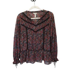 Matilda Jane Flower Secret Fields Callie Long Sleeve Top - Size Women's Small
